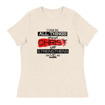 Can Do All Things Women's T-Shirt